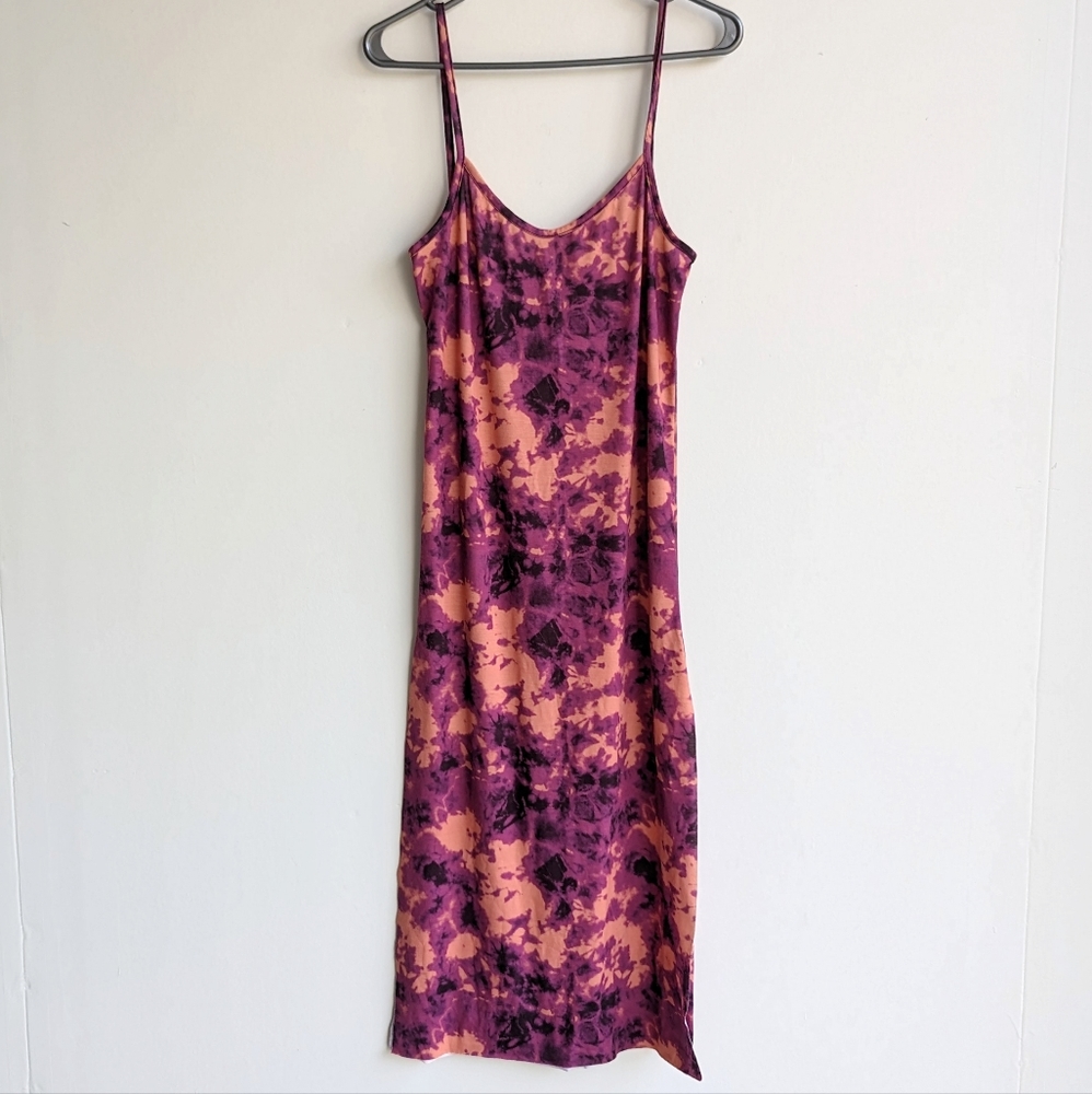 PrettyLittleThing tie dye midi dress